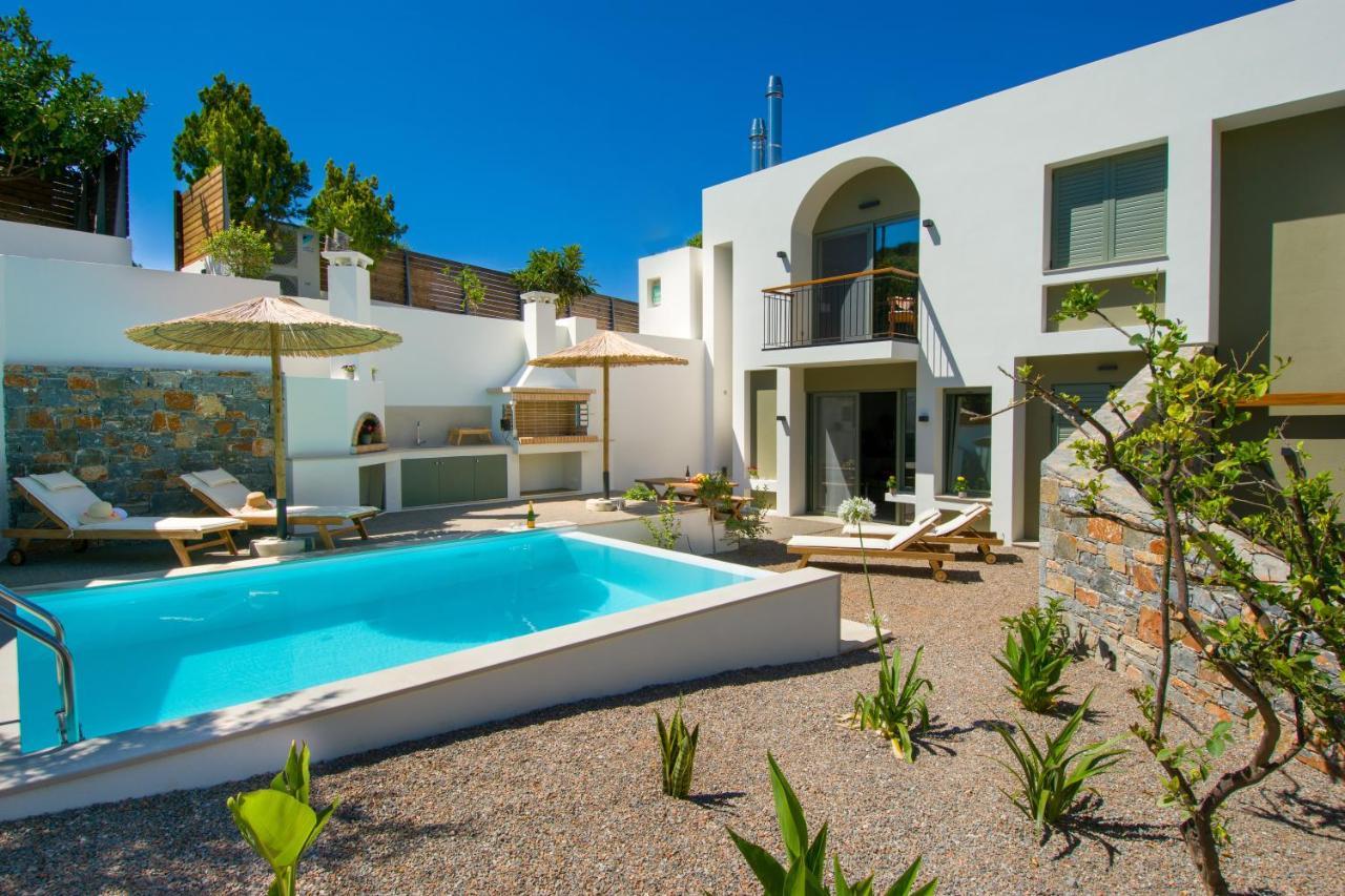 Pakio Luxury Villa : Private Cretan Holidays Milatos Extérieur photo