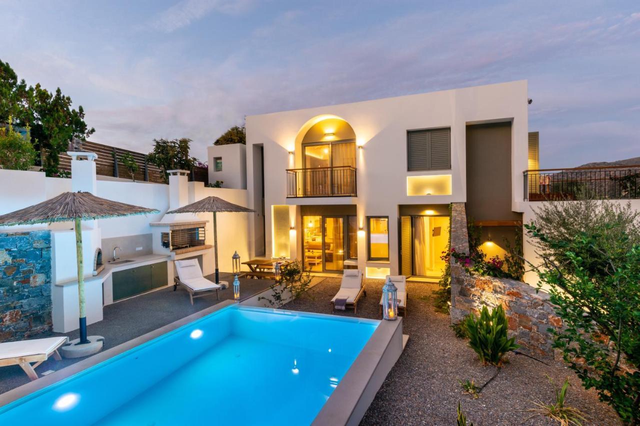 Pakio Luxury Villa : Private Cretan Holidays Milatos Extérieur photo